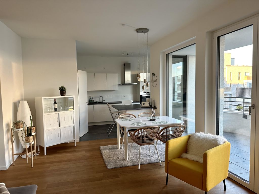 Rent 1 room apartment Düsseldorf | Entire place | Düsseldorf | Lichtdurchflutetes, modernes Apartment mit Balkon in Düsseldorf | Hominext