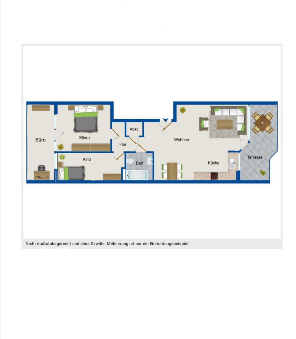 Miete 2 Zimmer Wohnung Düsseldorf | Ganze Wohnung | Düsseldorf | Tolle, komplett renovierte Wohnung mit Parkplatz | Hominext