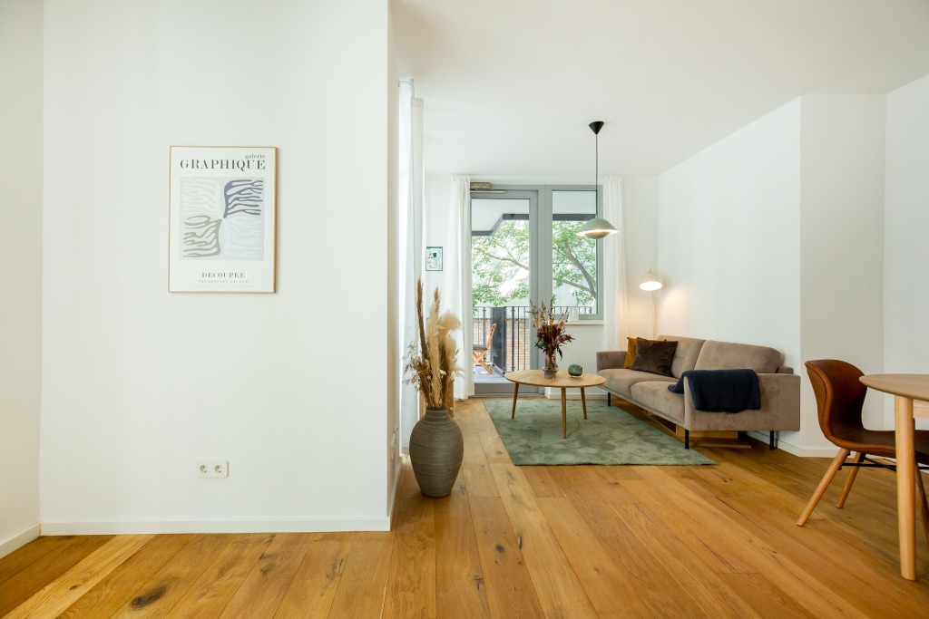 Miete 1 Zimmer Wohnung Berlin | Ganze Wohnung | Berlin | Double occupancy, fully furnished private 3-rooms apartment (bills included, registration, etc) | Hominext