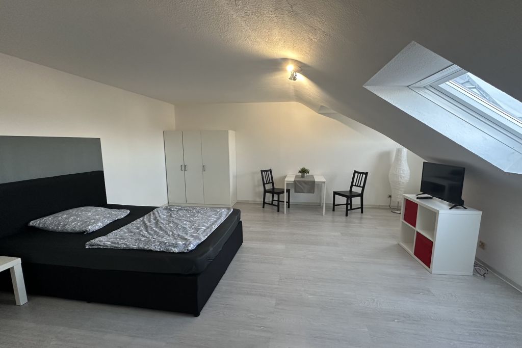 Miete 1 Zimmer Wohnung Mannheim | Ganze Wohnung | Mannheim | Schönes Dachstudio in Mannheim Nahe Rheinauer See | Hominext