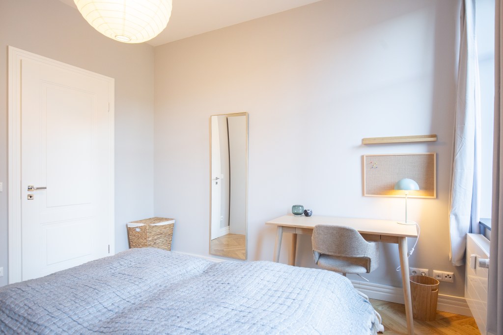 Miete 1 Zimmer Wohnung Berlin | Ganze Wohnung | Berlin | Fully furnished, stylish 2-room private apartment (incl. cleaning service, internet, registration etc.) | Hominext