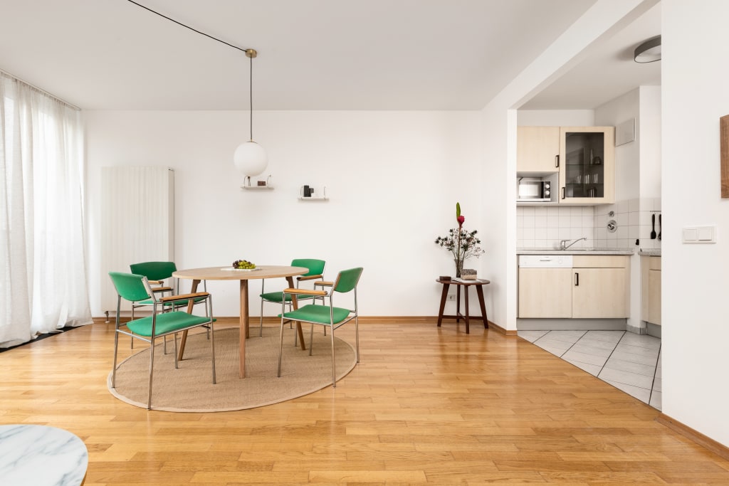 Miete 1 Zimmer Wohnung Berlin | Ganze Wohnung | Berlin | Ein modernes Apartment aus der Mitte des Jahrhunderts am Fluss | Hominext