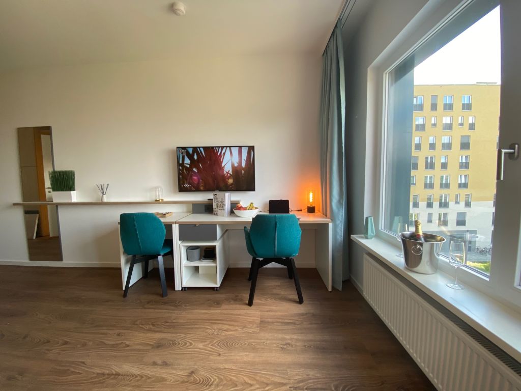 Miete 1 Zimmer Wohnung Berlin | Ganze Wohnung | Berlin | Stilvolles, hochwertig ausgestattetes Studio-Apartment in fantastischer Lage mit Fitnesstudio | Hominext