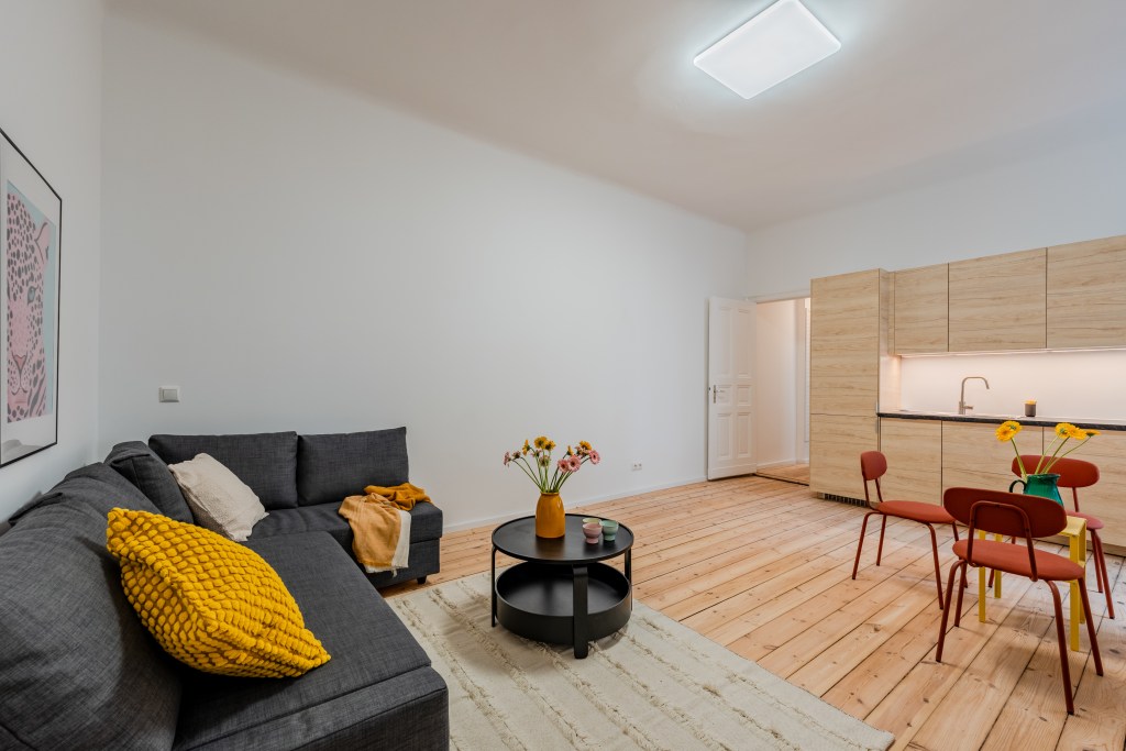 Rent 1 room apartment Berlin | Entire place | Berlin | Stilvolle 2-Zimmer-Wohnung im angesagten Viertel – frisch renoviert und bezugsfertig! | Hominext