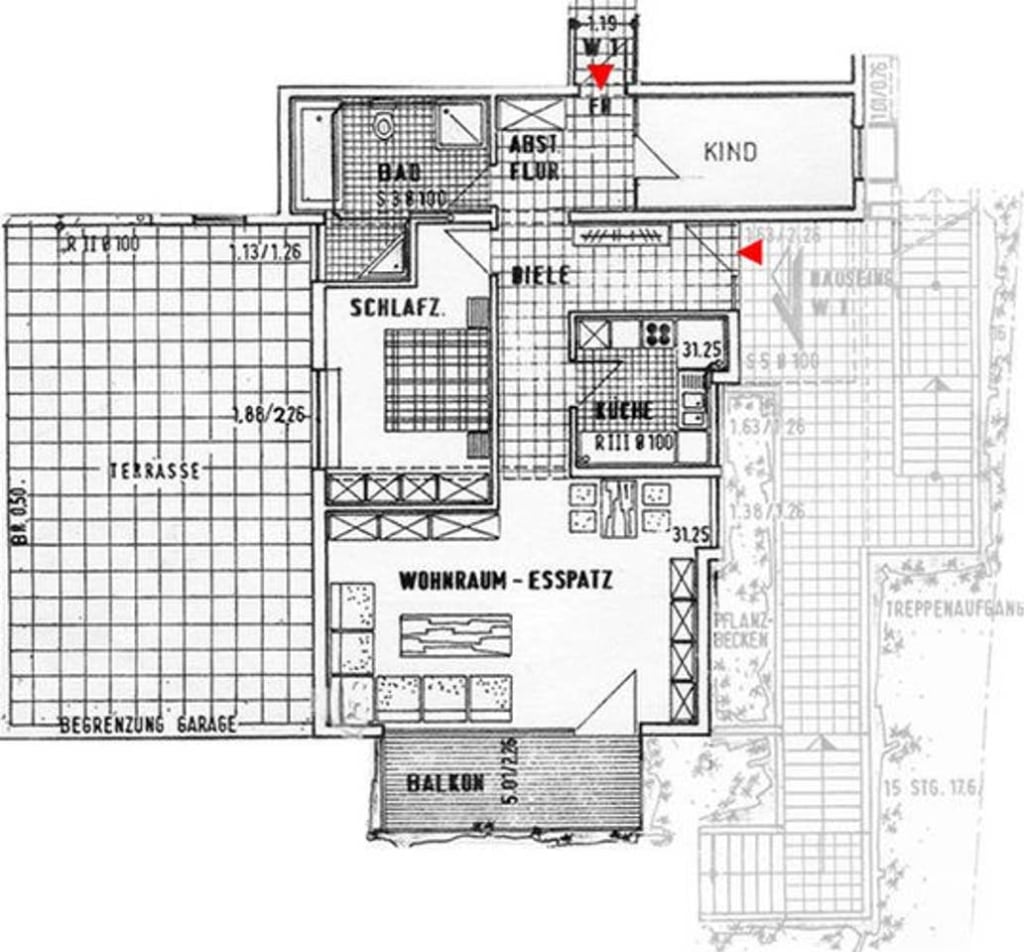 Rent 3 rooms apartment Wuppertal | Entire place | Wuppertal | Zentral gelegene Wohnung in Wuppertal 130 qm mit großer Terrasse | Hominext