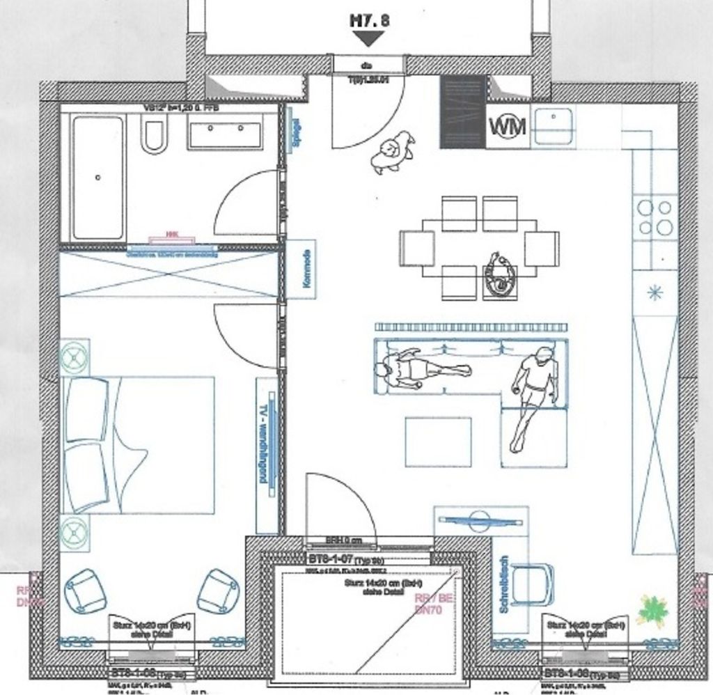 Miete 1 Zimmer Wohnung Berlin | Ganze Wohnung | Berlin | Charmantes Apartment im Neubau des skandinavischen Viertels Prenzlauer Berg | Hominext