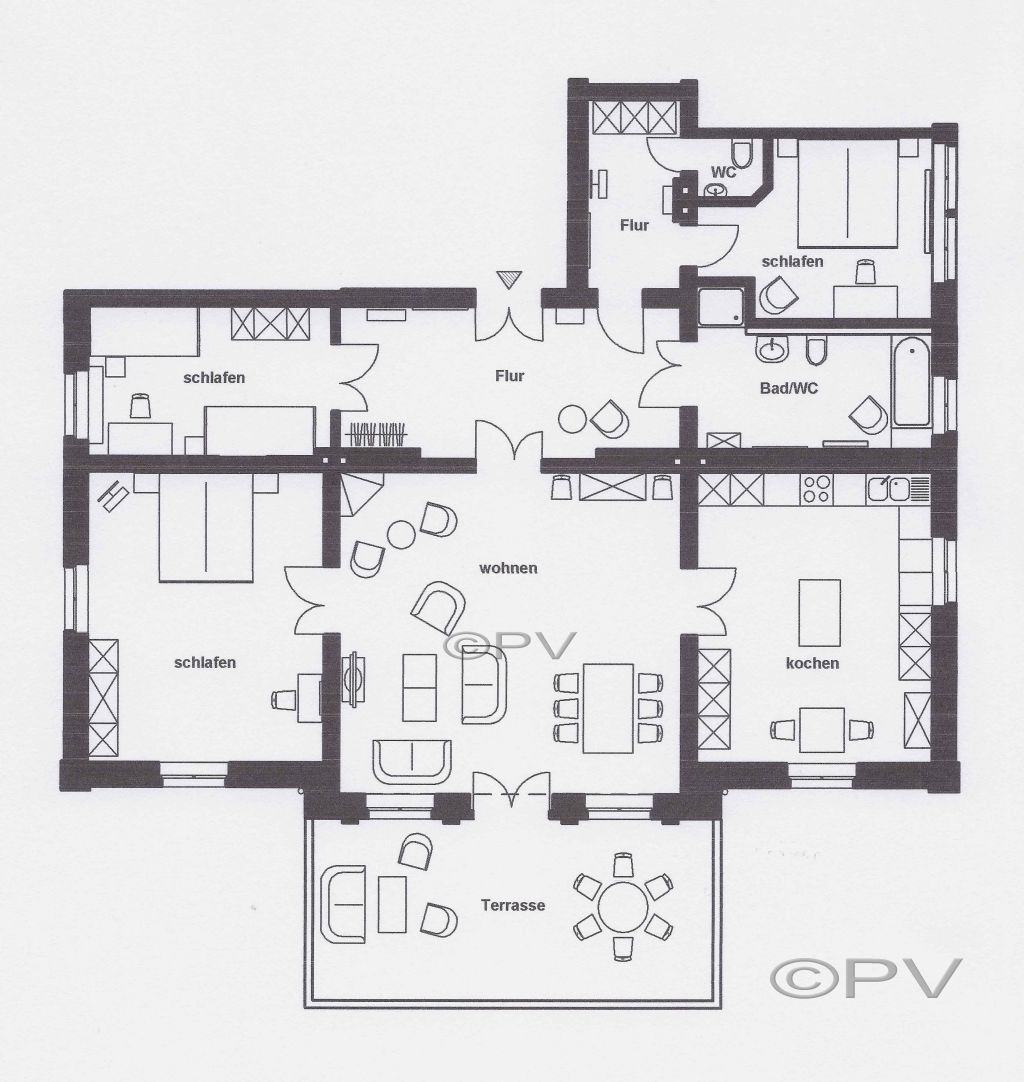 Miete 3 Zimmer Wohnung Dresden | Ganze Wohnung | Dresden | Herrliche 4-Raum Ferienwohnung mit großer Terrasse | Hominext