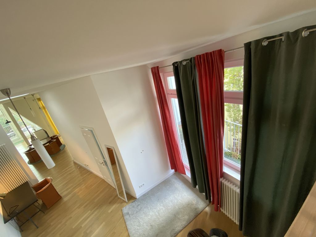 Miete 1 Zimmer Wohnung Berlin | Ganze Wohnung | Berlin | Helles Penthouse Studio Balkon Mitte | Hominext