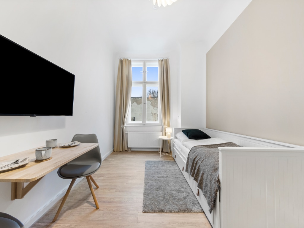 Miete 1 Zimmer Wohnung Berlin | Ganze Wohnung | Berlin | Schönes und voll möbliertes Studio Apartment in Berlin | Hominext