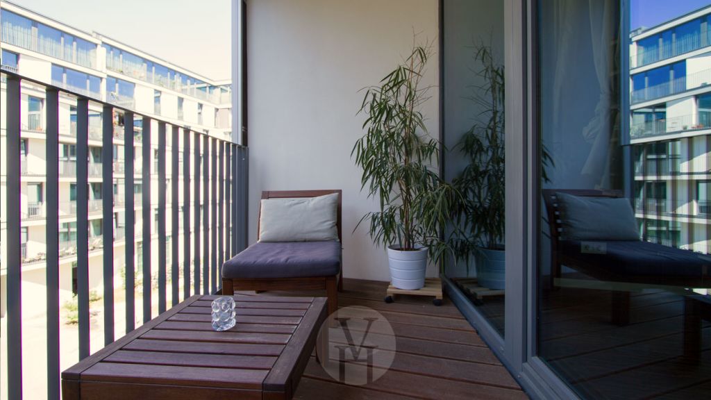 Miete 1 Zimmer Wohnung Berlin | Ganze Wohnung | Berlin | Geräumiges Studio mit Balkon zur Miete in Friedrichshain | Hominext