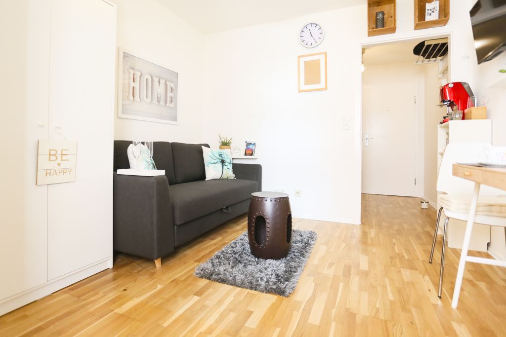 Miete 1 Zimmer Wohnung Mannheim | Ganze Wohnung | Mannheim | Sweet Studio | Super Central | 5min to Paradeplatz | Hominext