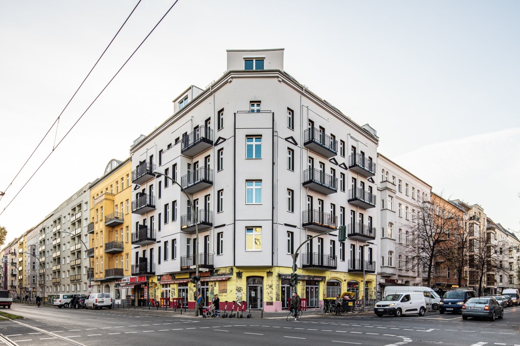 Miete 1 Zimmer Wohnung Berlin | Ganze Wohnung | Berlin | Stilvolles Studio im brandneuen Gebäude in Friedrichshain | Hominext