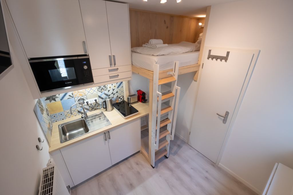 Miete 1 Zimmer Wohnung Marburg | Ganze Wohnung | Marburg | Ruhiges Mikro-Apartment im Stadtkern | Hominext