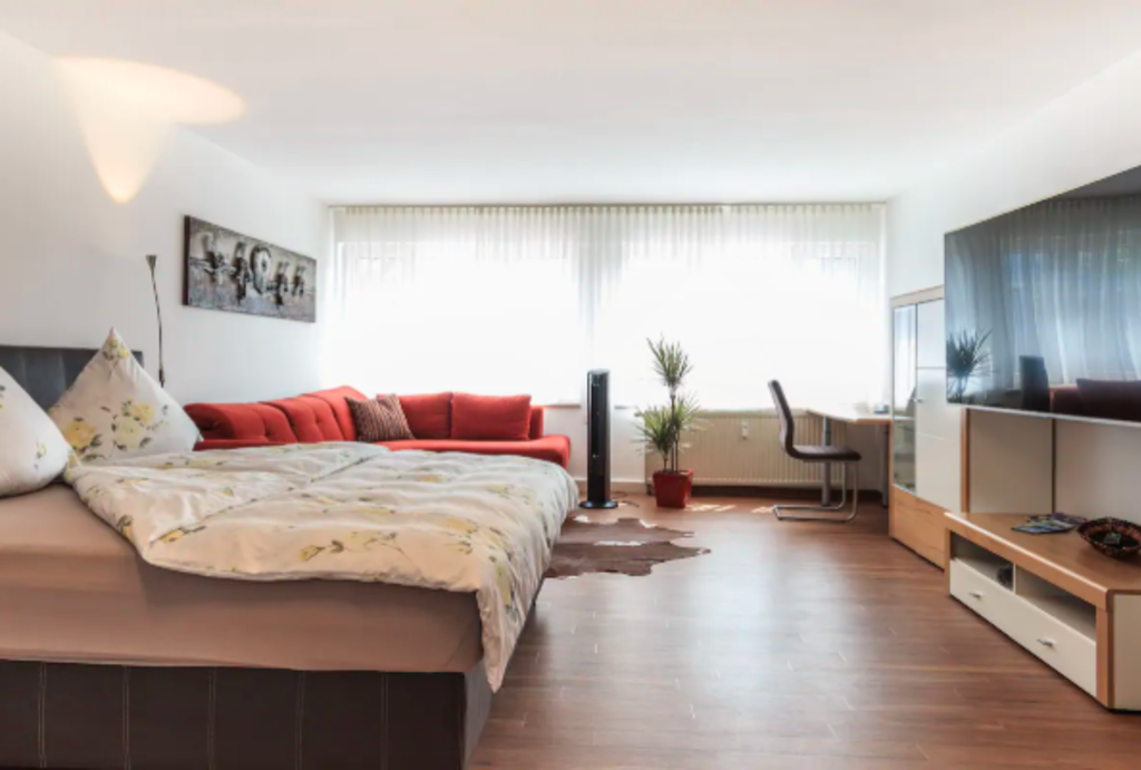 Miete 1 Zimmer Wohnung Friedrichshafen | Ganze Wohnung | Friedrichshafen | Gemütliches und luxuriöses Studio | Hominext