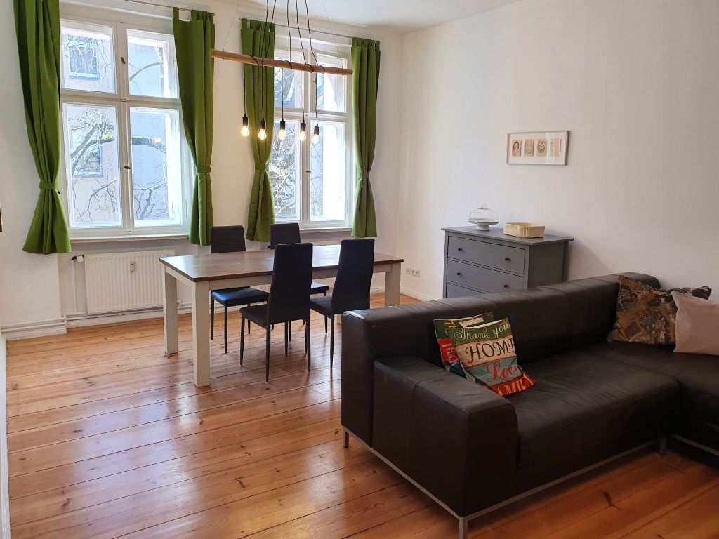 Miete 2 Zimmer Wohnung Berlin | Ganze Wohnung | Berlin | 'Madita' - große Altbau-Wohnung mit 2 Schlafzimmern im schönen Wedding | Hominext