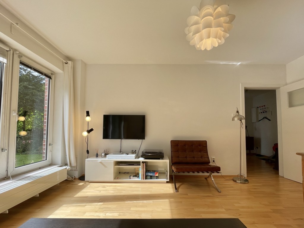 Miete 1 Zimmer Wohnung Hamburg | Ganze Wohnung | Hamburg | 2 Zimmer Wohnung mit Garten, sehr ruhig, tolle Lage nähe Sternschanze | Hominext