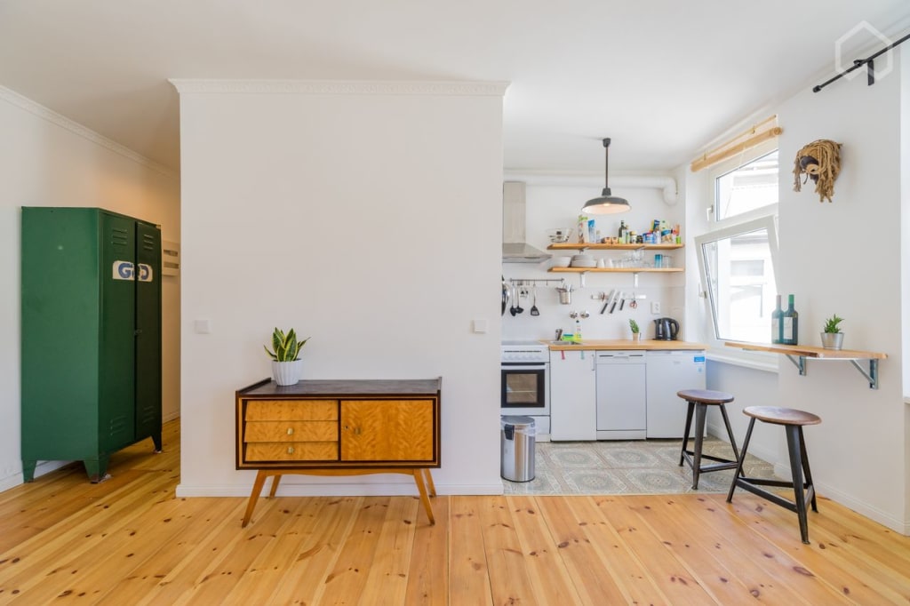 Miete 1 Zimmer Wohnung Berlin | Ganze Wohnung | Berlin | Helle Designer Wohnung beste Lage Kreuzberg Neukölln Hermannplatz Maybachufer Schönleinstr Südstern Hasenheide Graefekiez U7/8 | Hominext