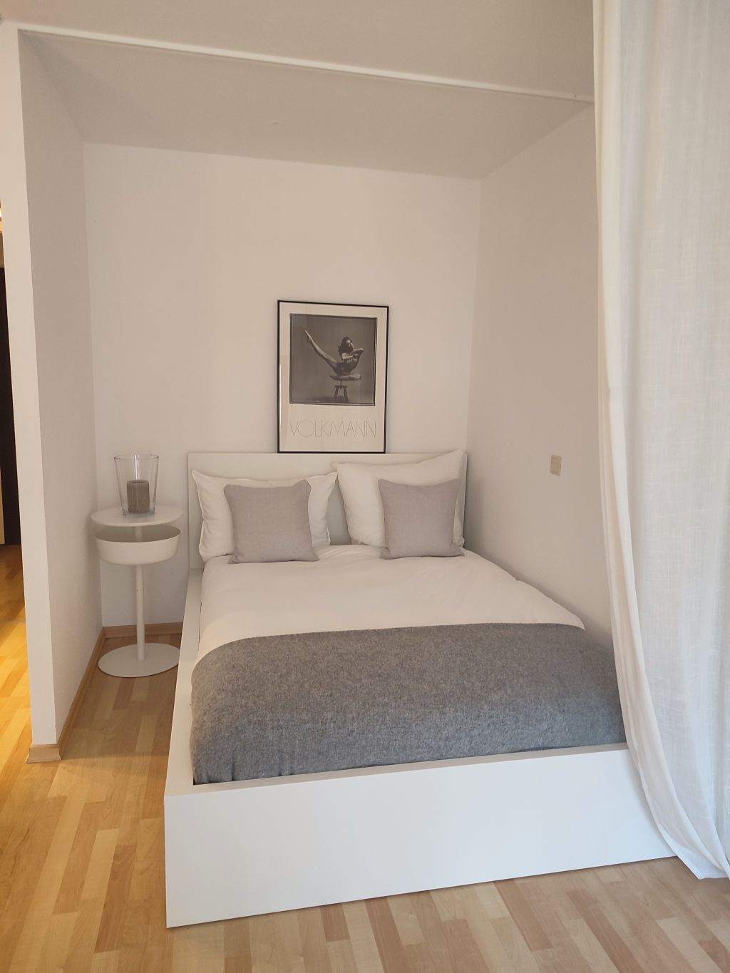 Miete 1 Zimmer Wohnung Düsseldorf | Ganze Wohnung | Düsseldorf | Elegantes Studioapartment in Düsseldorf Ludenberg | Hominext