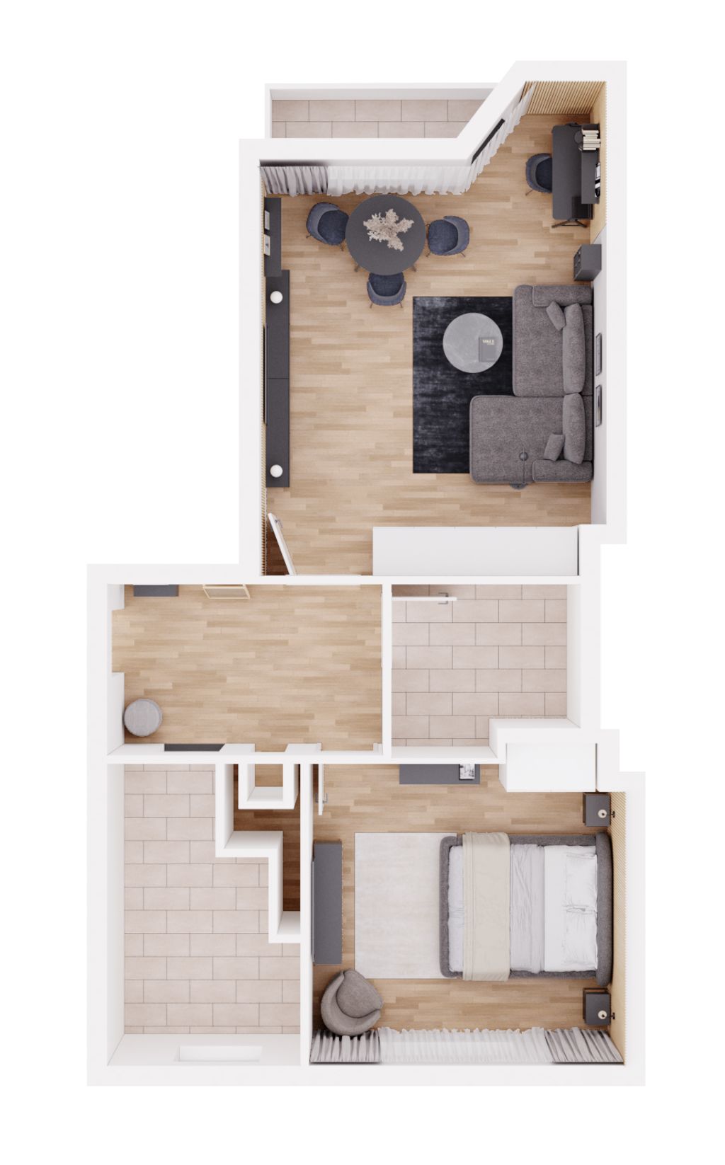 Miete 1 Zimmer Wohnung Berlin | Ganze Wohnung | Berlin | Urbaner Chic trifft auf Charme: Einzigartiges Loft in Neukölln | Hominext