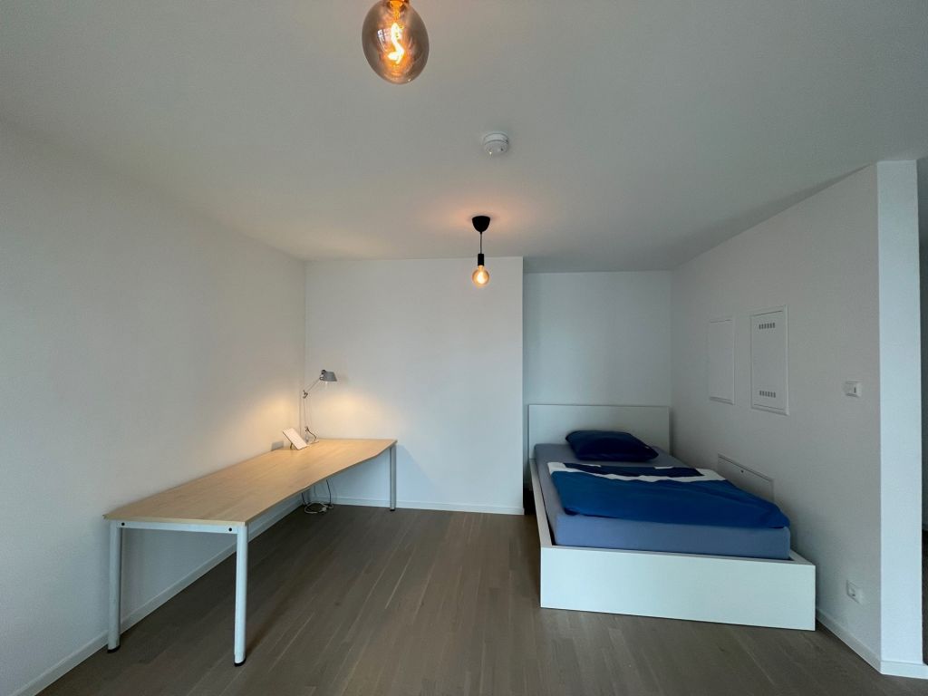 Rent 1 room apartment Berlin | Entire place | Berlin | ERSTBEZUG - Exklusive voll möblierte 1- Zimmer-Neubauwohnung mit Balkon und Einbauküche | Hominext