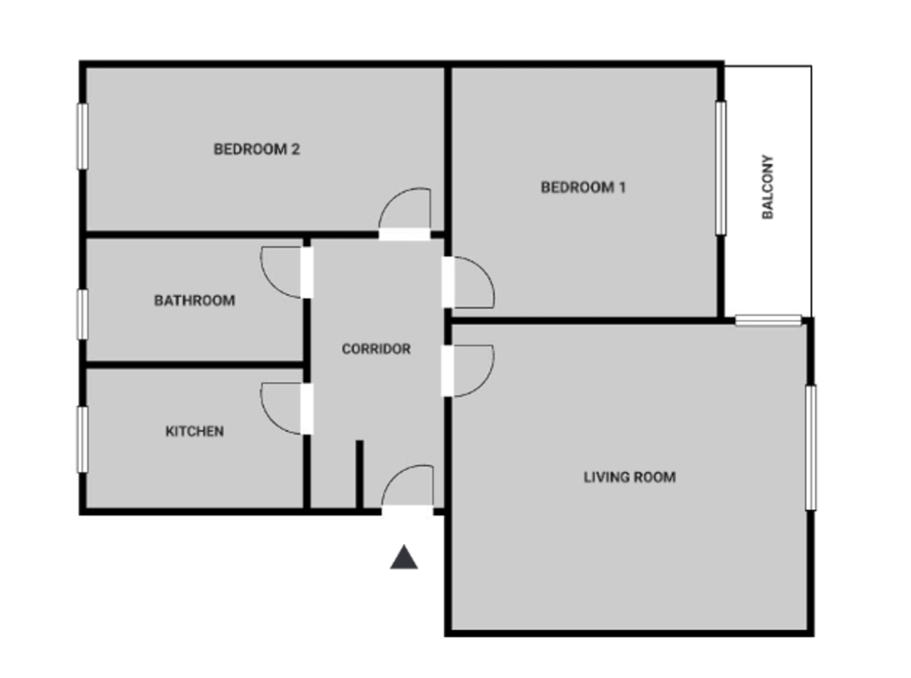 Miete 2 Zimmer Wohnung Berlin | Ganze Wohnung | Berlin | Tolle 3-Zimmer Wohnung in Kreuzberg | Hominext