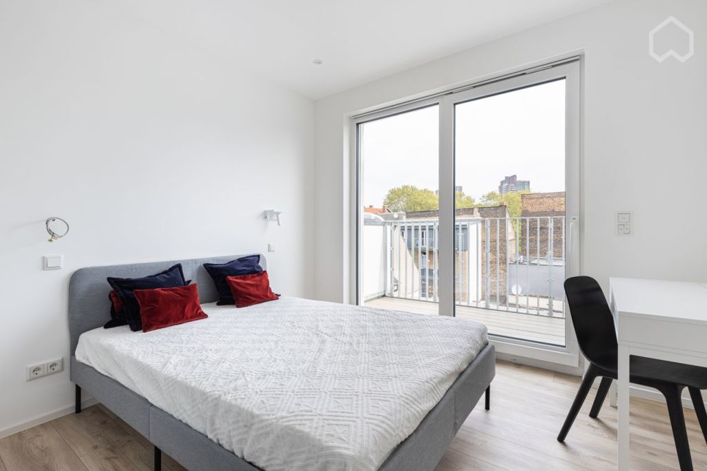 Rent 1 room apartment Mannheim | Entire place | Mannheim | Komplett neues Apartment mit Dachterrasse in Mannheim, Erstbezug | Hominext