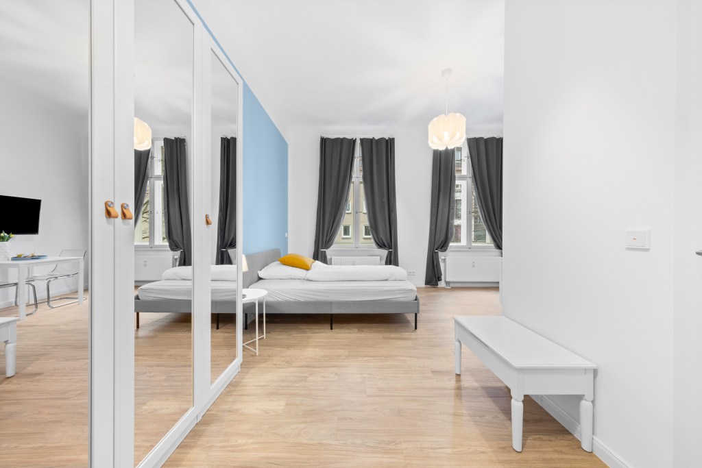 Miete 1 Zimmer Wohnung Berlin | Ganze Wohnung | Berlin | Schönes und voll möbliertes Studio Apartment in Berlin | Hominext