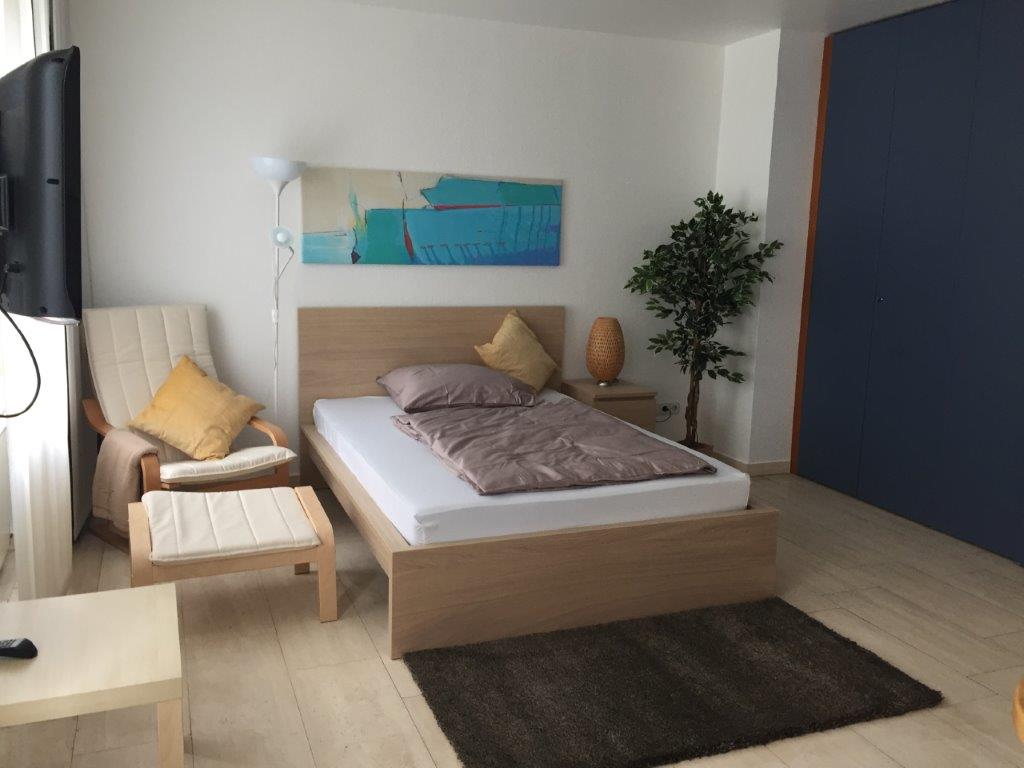 Miete 1 Zimmer Wohnung Düsseldorf | Ganze Wohnung | Düsseldorf | Zentrales gelegenes Appartement in ruhiger Seitenstraße | Hominext