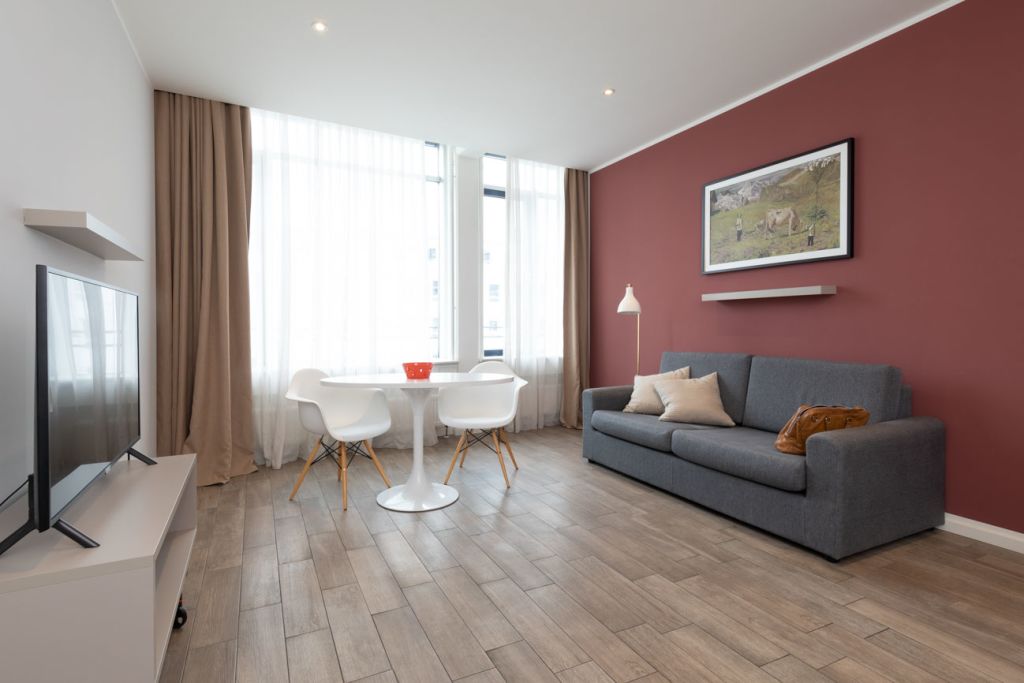 Miete 1 Zimmer Wohnung München | Ganze Wohnung | München | Amazing Serviced Apartment mit Küche | Hominext