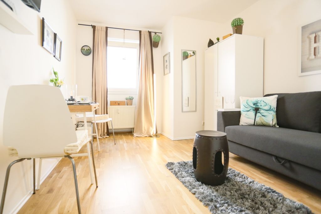 Miete 1 Zimmer Wohnung Mannheim | Ganze Wohnung | Mannheim | Sweet Studio | Super Central | 5min to Paradeplatz | Hominext