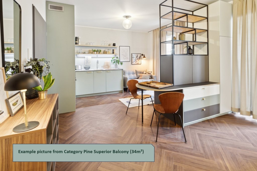 Miete 1 Zimmer Wohnung Berlin | Ganze Wohnung | Berlin | Serviced Apartments - Sequoia Classic Apartment | Hominext