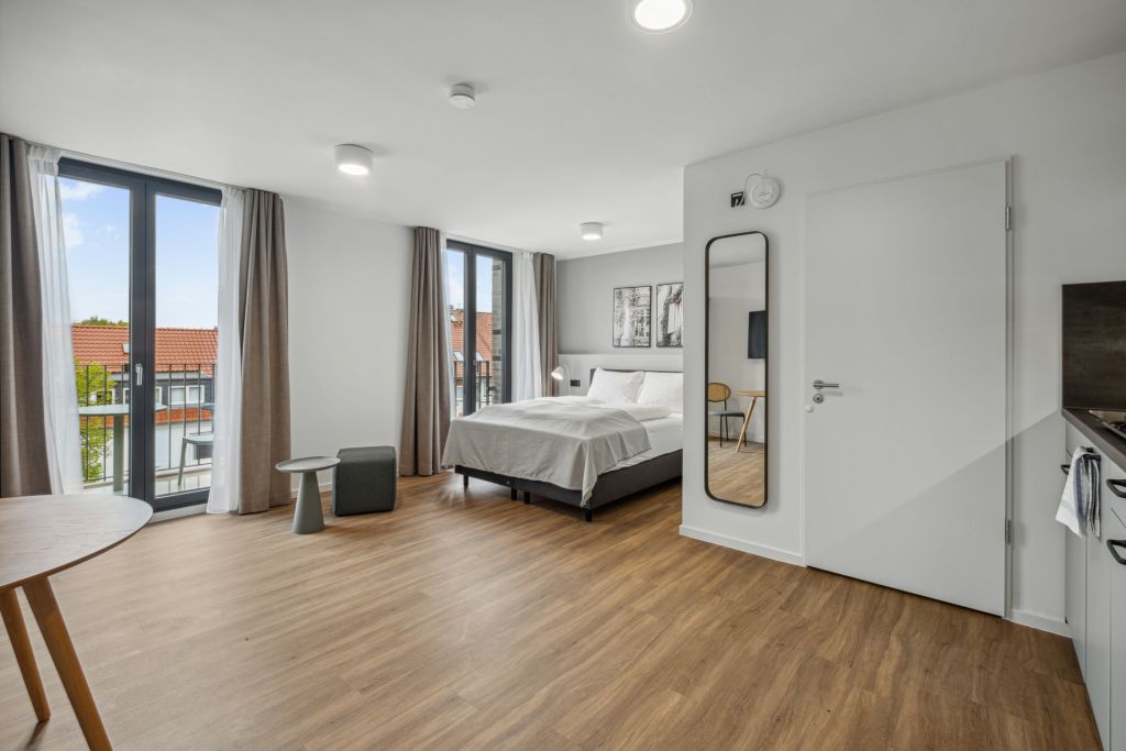 Miete 1 Zimmer Wohnung Hamburg | Ganze Wohnung | Hamburg | Suite mit Balkon | Hominext