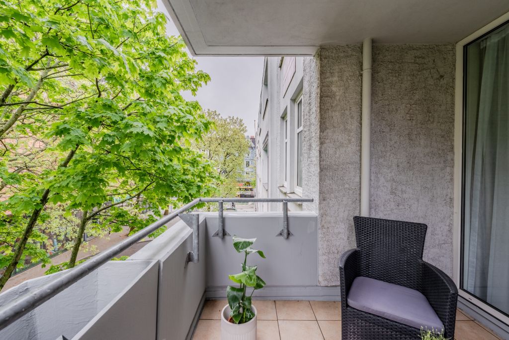 Miete 1 Zimmer Wohnung Berlin | Ganze Wohnung | Berlin | Helle & minimalistische 2-Zimmer-Wohnung mit Balkon in Steglitz | Hominext