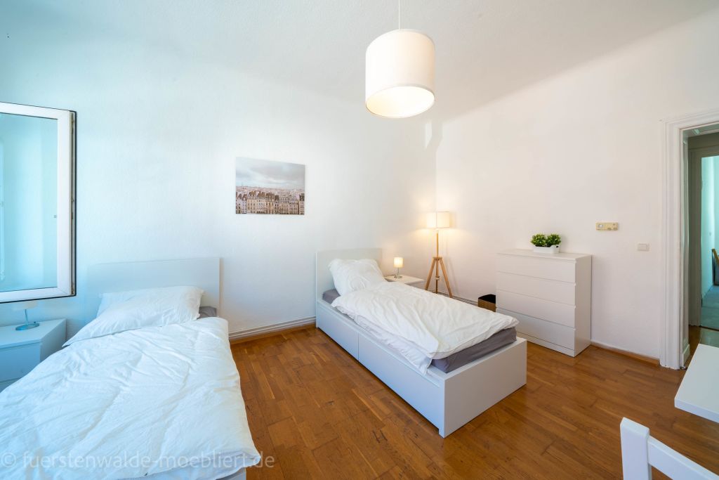 Rent 2 rooms apartment Fürstenwalde/Spree | Entire place | Fürstenwalde/Spree | Neu, hell, komplett ausgestattet: Komfort Monteurwohnung nahe Tesla | Hominext