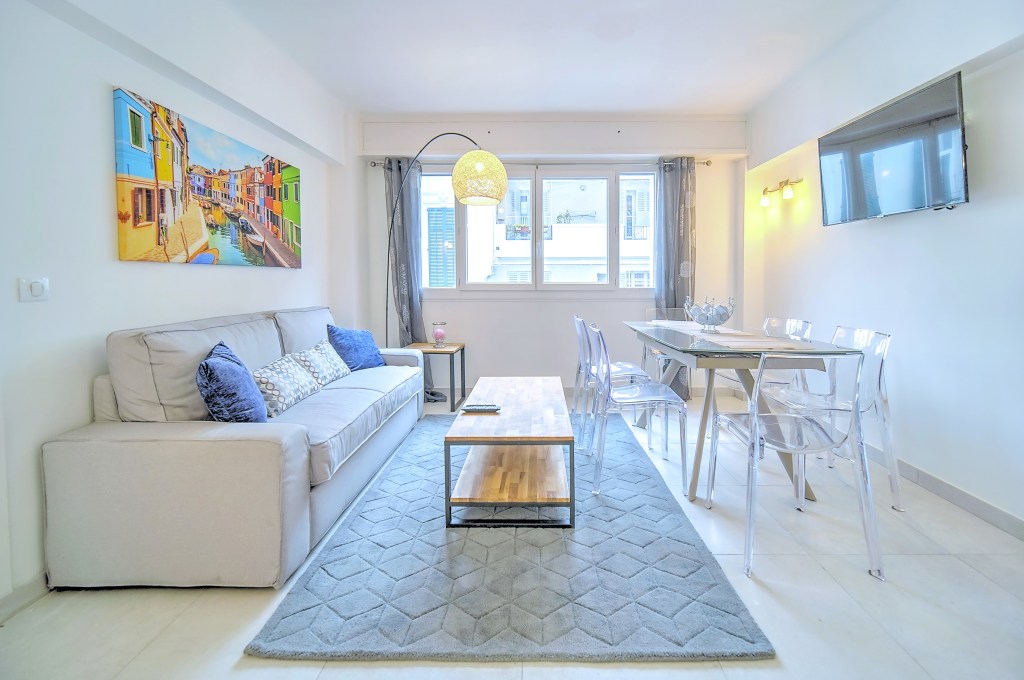 Heart of Cannes Modern & bright 3 BR, 8 pers, 2019 refurb, Croisette 1 mn - UBK-252576 - Heart of Cannes Modern & bright 3 BR, 8 pers, 2019 refurb, Croisette 1 mn