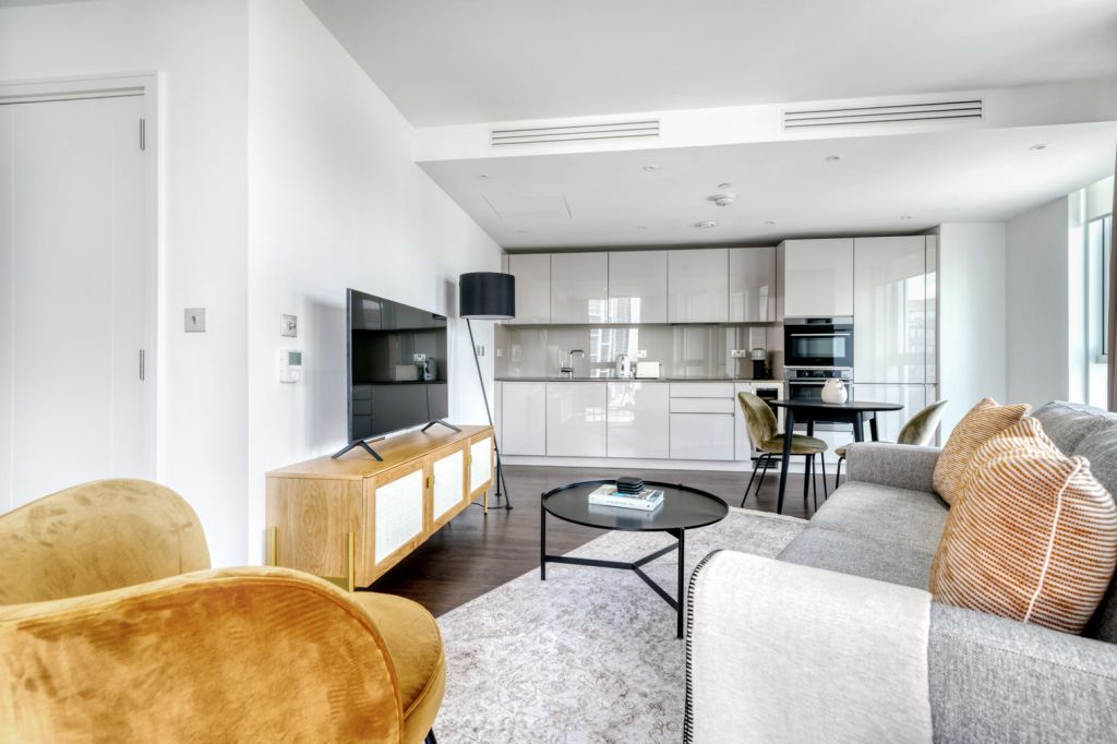 Splendid Nine Elms 1BR w/ Balcony, next to Tube - LON-90804 - Splendid Nine Elms 1BR w/ Balcony, next to Tube