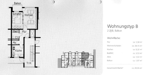 Miete 1 Zimmer Wohnung Mannheim | Ganze Wohnung | Mannheim | City center - 49qm Apartment, Nähe Hbf & Uni | Hominext