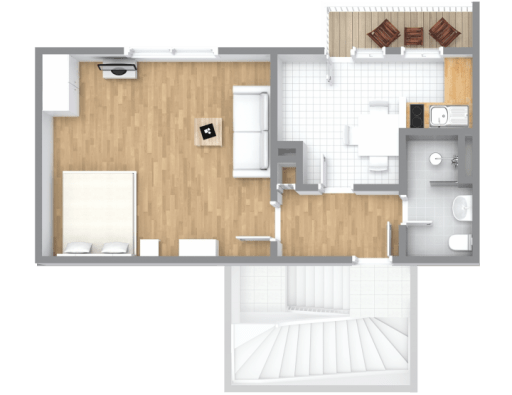 Miete 1 Zimmer Wohnung Köln | Ganze Wohnung | Köln | Hübsches Apartment mit Balkon am Rathenauplatz | Hominext