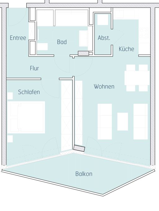 Miete 1 Zimmer Wohnung Berlin | Ganze Wohnung | Berlin | Designwohnung mit Concierge service direkt am Kanal +5min Hbf | Hominext