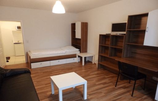 Miete 1 Zimmer Wohnung Kiel | Ganze Wohnung | Kiel | schönes Einzimmer-Apartment in repräsentativer Stadtvilla | Hominext