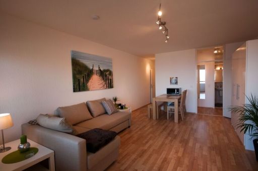 Miete 1 Zimmer Wohnung Karlsruhe | Ganze Wohnung | Karlsruhe | Zentrales Apartment mit Panorama-Aussicht