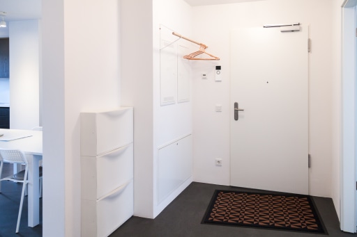 Miete 1 Zimmer Wohnung Frankfurt am Main | Ganze Wohnung | Frankfurt am Main | Moderne, elegante 2-Zi-Wohnung im obersten Stock mit Weitsicht | Hominext