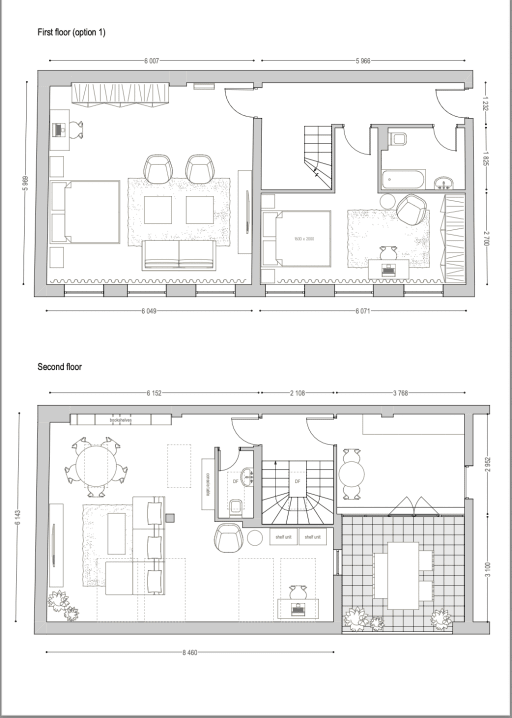 Miete 2 Zimmer Wohnung Berlin | Ganze Wohnung | Berlin | Maisonette-Wohnung mit 2 Schlafzimmern und einer Terrasse | Hominext