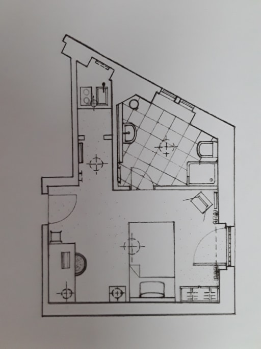 Miete 1 Zimmer Wohnung Frankfurt am Main | Ganze Wohnung | Frankfurt am Main | Ruhiges Apartment zur Gartenseite | Hominext