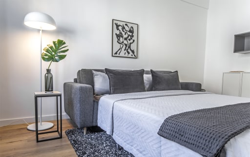 Miete 1 Zimmer Wohnung Düsseldorf | Ganze Wohnung | Düsseldorf | Stilvolle Designer Wohnung am Volksgarten | Hominext