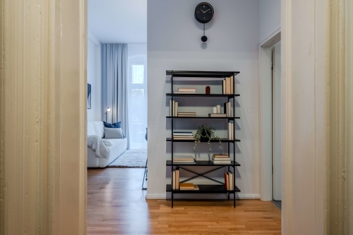 Miete 1 Zimmer Wohnung Berlin | Ganze Wohnung | Berlin | Sophistizierte Einfachheit: Stilvolles 2-Zimmer-Apartment mit Balkon | Hominext