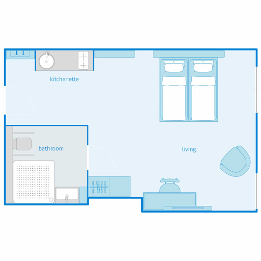 Rent 1 room apartment Frankfurt am Main | Entire place | Frankfurt am Main | Ihr Zuhause auf Zeit in Frankfurt am Main | Hominext