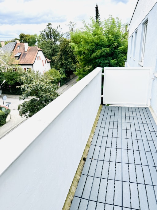 Miete 1 Zimmer Wohnung München | Ganze Wohnung | München | 1,5 Zimmer Wohnung | Vollmöbliert mit großem Balkon | Hominext