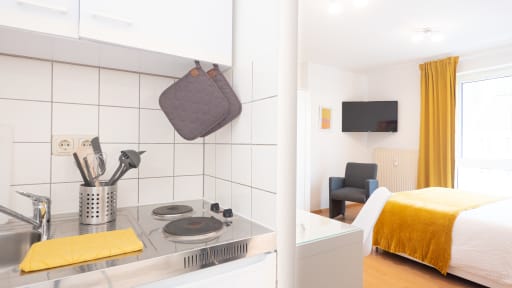 Miete 1 Zimmer Wohnung Aachen | Ganze Wohnung | Aachen | Modernes Apartment im Studentenviertel | Hominext