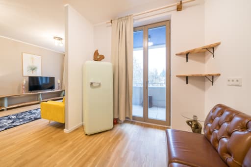 Miete 1 Zimmer Wohnung Potsdam | Ganze Wohnung | Potsdam | Geräumiges Apartment mit Balkon am Schlosspark | Hominext